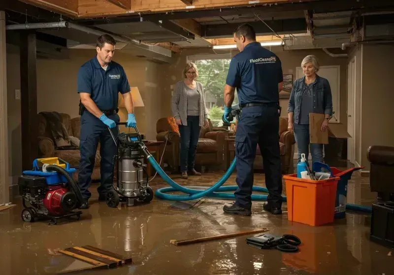 Basement Water Extraction and Removal Techniques process in Round Rock, TX